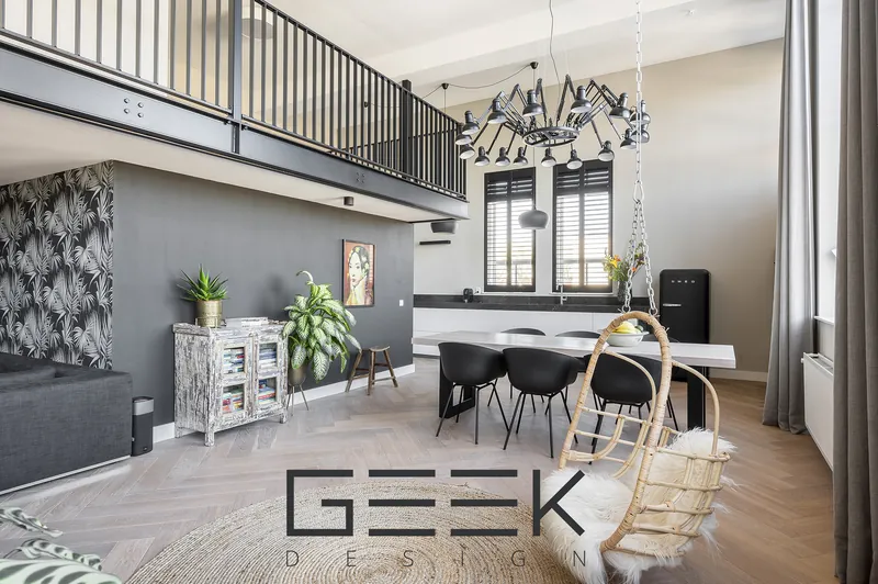 Loft with mezzanine