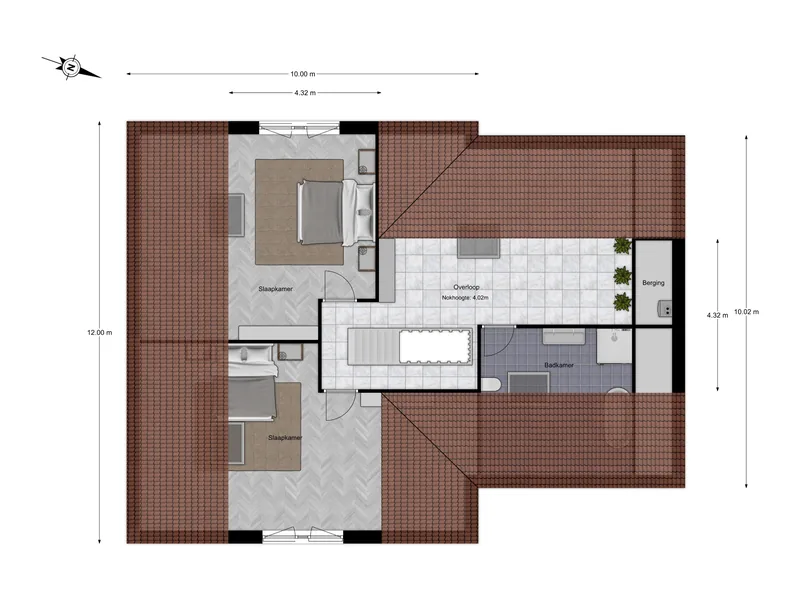 2D floor plan · Attic