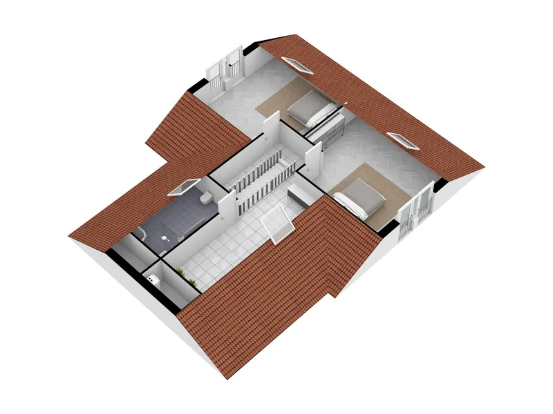 3D floor plan · Attic