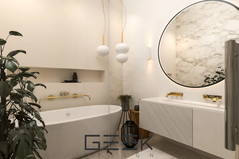 3D interior · Bathroom